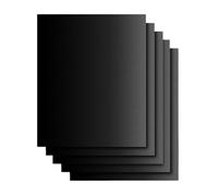 Tapis de cuisson pour cuisson et grillades - Lot de 5 feuilles de fibre de verre antiadhésives découpables, résistantes à la chaleur, réutilisables pour barbecue au gaz et au charbon, tapis de cuisson