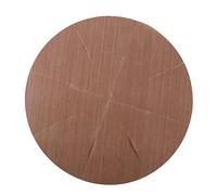Tapis de cuisson rond réutilisable et résistant à la graisse - Tapis à gâteau anti-adhésif pour plaque de cuisson (20,3 cm)