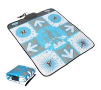 Tapis de Danse électrique - Tapis pour Adultes Tactile Sensible | Mat Piste électronique Pliable | Tapis de Sol défi de Danse interactif | Tapis Dance Game pour Fitness et Loisirs | antidérapa