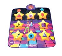 Lexibook, Tapis de Danse électronique, Touches Lumineuses, Enceinte intégrée, Violet/Jaune, DM10