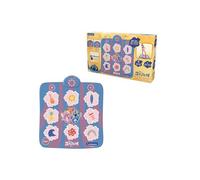Lexibook – Tapis de danse électronique Stitch DM10D – Bluetooth, lumineux, 6 modes de jeu – Rose