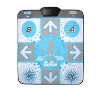Tapis de danse électronique, tapis de sol, tapis pour , pavé tactile à quatre voies, jeu de tapis portable, construction en PVC, 95 x 80 cm, longueur de câble de 170 cm, pour interface NGC