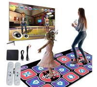 Tapis de Danse Fille, Tapis de Danse pour Enfants, Tapis de Danse pour TV avec Interface HDMI,Double Tapis de Danse avec Manuel en Anglais pour Enfants garçons et Filles de 6 à 13 Ans (B)