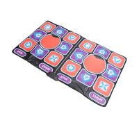 Tapis de Danse Jouet sans Fil Antidérapant Rechargeable Bouton Lumineux Tapis de Danse électronique pour Enfants Adultes, 63 X 36,2 Pouces de pour TV Double Utilisateur HD AV