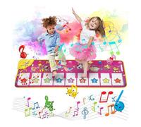 Tapis De Danse Pour Bébés Et Tout-Petits - Tapis Musical 100 X 40 Cm - Surface De Jeu En Tissu Doux
