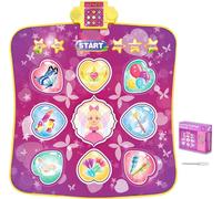 Tapis de danse pour enfants - Jouet électronique pad de danse - Tapis de musique avec 3 modes et 8 chansons - Idéal pour le divertissement des enfants