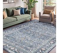 Tapis de décoration,Multicolore Distressed Decor Moderne Print,Navy,120 x 160 cm, Salon Chambre Design Moderne Salle à Manger Cuisine Chevet canapé, Rug for Living Room