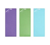 Tapis de découpe - 3 pièces de tampons adhésifs adhésifs pour coudre, projets artistiques, cuisine, papier PVC, machine de gravure