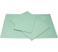 Tapis De Découpe A3 Autoguérissant Double-Face 45 X 30 Cm Vert, 5 Couches En Pvc, Avec Repères En Cm/Pouces Idéal Pour Couture, Quilting, Scrapbooking Et Loisirs Créatifs