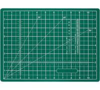 Tapis De Découpe A3 Autoguérissant Double-Face 45 X 30 Cm Vert, 5 Couches En Pvc, Avec Repères En Cm/Pouces Idéal Pour Couture, Quilting, Scrapbooking Et Loisirs Créatifs