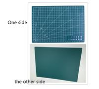 Tapis De Découpe A4 Double Face, 22x30 Cm, Outil À La Main, Plaque De Coupe, Sombre, Patchwork, Fournitures Scolaires,