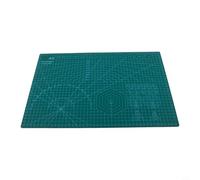 Tapis de découpe double face A2/A3/A4/A5, planche à découper auto-cicatrisante avec grille de précision, tampon de couture et de broderie imperméable, antidérapant pour outils de gravure (A-3 vert)