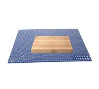 Tapis de Découpe en Plastique PP Bleu pour Loisirs Créatifs | Double Face, Surface Lisse sans Bavure, Léger et Sûr, pour Papier et Projets de Bricolage
