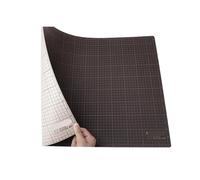 Tapis de découpe for tissu, planche en cuir A1 A2 A3 A4 A5, ensemble d'outils de bricolage professionnels double face(Round-20cm)