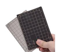 Tapis de Decoupe Mini tapis de découpe B7, matériau sain et inodore, tampon gravure, planche à découper, bricolage, papeterie polyvalente for l'école l'art Bureau(B7-5pcs)