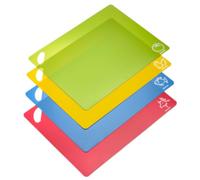 Tapis De Découpe Planche À Découper "Practico" Ensemble De 4 Flexible