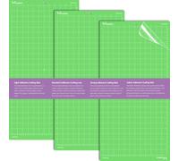 Tapis de Découpe pour Cricut : Variété Adhésifs de Rechange pour Cricut Maker 3, Maker, Explore 3, Air 2 (Vert-3Mats, 30,5 x 61 cm)
