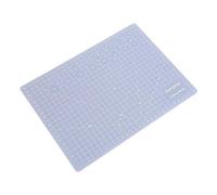 Tapis de Découpe PVC Double Face A4, Lignes de Grille de Quilting, Planche à Découper pour Bricolage Manuel Artisanat Cuir