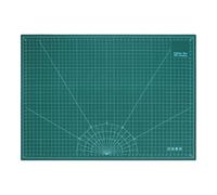 Tapis de découpe rotatif pour couture A0 Craft Tapis de découpe rotatif double face auto-cicatrisant Vert 120 x 90 cm