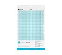 Tapis de découpe Silhouette Portrait, Bleu/Blanc