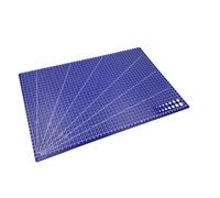 Tapis de découpe Tapis de coupe professionnel A3 A4 A5 PVC auto-guérison antidérapant bricolage planche à découper Patchwork tapis manuel couteau outil d'art(A3 blue)