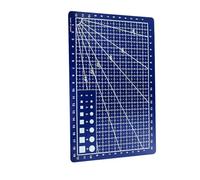 Tapis de découpe Tapis de coupe professionnel A3 A4 A5 PVC auto-guérison antidérapant bricolage planche à découper Patchwork tapis manuel couteau outil d'art(A5 blue)