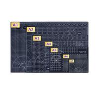 Tapis de Decoupe Tapis de découpe multifonction A2/A3/A4/A5, double face, auto-réparateur, for bricolage, artisanat, gravure, grand format(A4)
