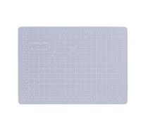 Tapis de découpe transparent antidérapant en PVC composite pour l'écriture, la peinture et les loisirs créatifs, avec des lignes d'échelle précises pour la maison, le bureau et le (Taille A5)