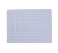 Tapis de découpe transparent antidérapant en PVC composite pour l'écriture, la peinture et les loisirs créatifs, avec des lignes d'échelle précises pour la maison, le bureau et le (Taille A4)