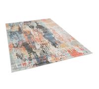 Tapis de design d'intérieur-extérieur - PERGAMON - Lagos - Dégradé de Bleu Rouille - 80x160 cm