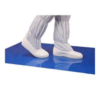 Tapis de Désinfection de Chaussures Antibactérien 30x25x4cm - Anti-poussière à Haute Adhérence, Nettoyage Déchirable