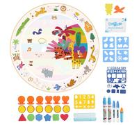 Tapis de dessin à l'eau créatif pour - Tampon de peinture par éclaboussures sécurisé sans plomb, feuille d'art réutilisable et respectueuse de l'environnement | Jouet de griffonnage de