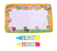 Tapis de dessin d'eau Doodle Tapis de dessin Peinture Grand tapis d'eau magique Jouets éducatifs Cadeaux Peinture Tapis magique d'eau avec 2 stylos Jouets pour tout-petits Water Canvas, Folding Piano