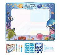 Tapis de dessin d'eau Réutilisable Tableau d'apprentissage | Tapis d'eau pour enfants Idée cadeau Noël Pâques anniversaire filles enfants