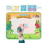 Tapis de dessin et de peinture - Tapis pour activités d'aquarelle, tapis à peindre sans tracas | Jouets d'apprentissage de la peinture à colorier - Tapis d'art lavable