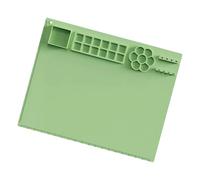 Tapis de dessin portable en silicone 50 x 40 cm pour enfants, étudiants, artistes, aquarelle, peinture à l'huile, projet de peinture en plein air