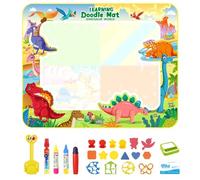 Tapis de dessin - Tapis magique Doodle | de dessin aquatique, grand tableau magique aquatique avec stylos et tampons, jouets éducatifs, cadeaux d'anniversaire pour garçons et filles, tout-petits