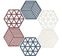 Tapis de Dessous de Plat en Silicone, Tapis de séchage Polyvalent résistant, Multifonction Repose-cuillère Dessous de Verre de Cuisine Tapis de Table pour Cuisine et Salle à Manger