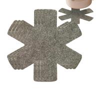 Tapis de Dessous de Plat Non tissé - Coussinets pour poêles et casseroles Chaudes, Protection de Table résistante à la Chaleur | sous-Verres pour Assiettes, Bols, Boissons, décoration de Table fête