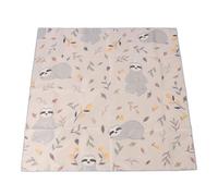 Tapis de Déversement de bébé, Grande Taille Sous un Tapis de Chaise Haute Anti-glissement, Tapis de Jeu bébé Lavable Portable, Tissu Oxford, pour Pique-nique à la Maison,