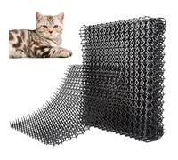 Tapis de Dissuasion pour Chats extérieurs intérieurs-Casques de Jardin Anti-Saut de 12 Paquets | Tapis pour Chatons pulvérisables pour Cour, Patio, et parterres de Fleurs, et faciles