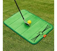 Tapis de Divot de Golf - Tapis de Trajectoire d'Élan - Accessoire de Frappe pour d'Entraînement pour Hommes et Femmes en Intérieur à Domicile au Jardin et sur Zone de Practice