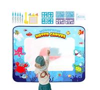 Tapis de doodle d'eau, tapis de dessin pour peinture - Carte jouet pour , peinture, écriture, doodle | Tapis de coloriage jouets éducatifs avec stylos à eau rechargeables