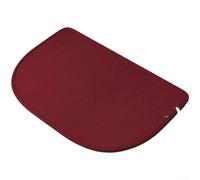 Tapis de Douche 50x80 cm Anti-glissant Absorption Eau Immédiate pour Salle de Bain Design Ergonomique Lavable Machine Gris(Red)