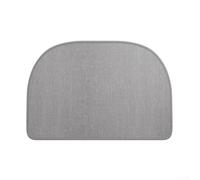 Tapis de Douche 50x80 cm Anti-glissant Absorption Eau Immédiate pour Salle de Bain Design Ergonomique Lavable Machine Gris(Gray)