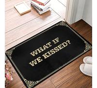 Tapis de douche Art déco « What If We Kissed ? »