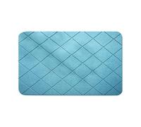 Tapis de Douche de la Terre diatomée - Taps Absorbant à l'eau, Tampon Sec Rapide | Couvre-Sol de Salle de Bain sans Glissement, Conception géométrique de Anti-Chute, Base de mèche d'humidité p