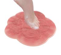 Tapis De Douche Exfoliant Pour Les Pieds, Masseur Pour Le Dos Avec Ventouses, Pour Hommes Et Femmes, Exfoliant, Soulage Les Pieds Fatigués, Antidérapant