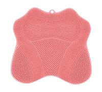 Tapis de douche exfoliant pour les pieds - Tapis de massage antidérapant en silicone avec ventouses - Brosses de bain pour homme et femme - Voyage - Pédicure - Préparation du sol de la salle de bain