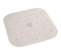 Tapis De Douche, Tapis Salle De Bain Antidérapant Avec évacuation Eau, Caoutchouc Naturel, 54 X 54 Cm, Beige - Wenko